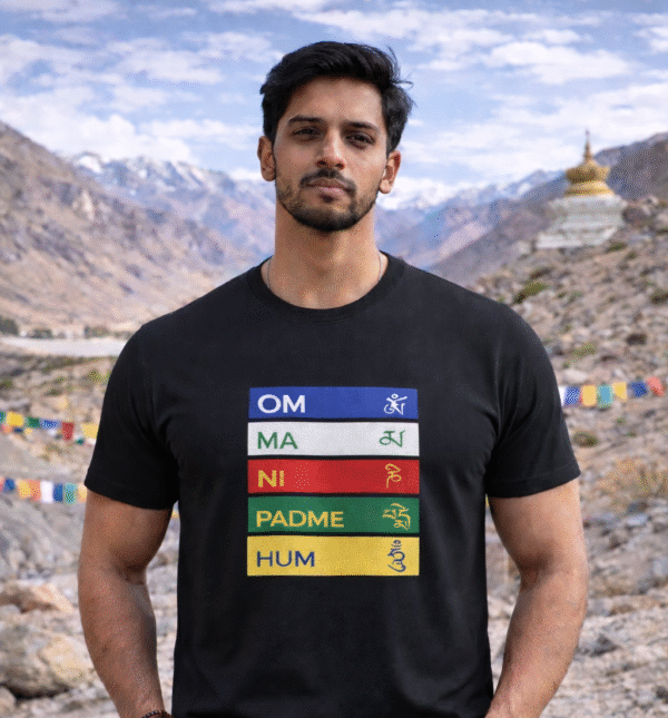 t shirt ladakh prayer