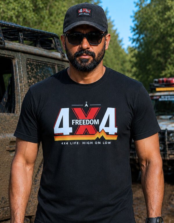 4X4 Off-Road T-Shirt | Mahindra Thar & Jimny Adventure Tee India | Travlove