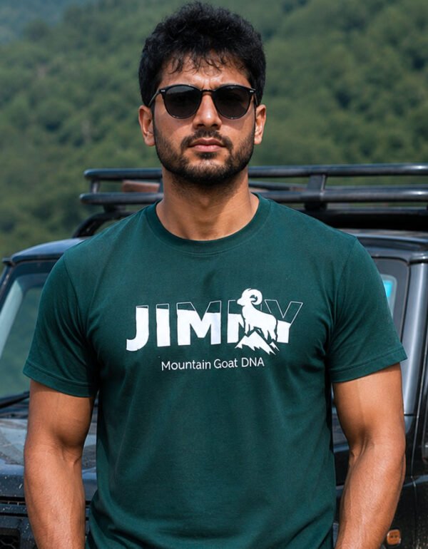 Jimny GOAT DNA t-shirt black Suzuki Jimny 4X4 Greatest Off-Road tee India Travlove