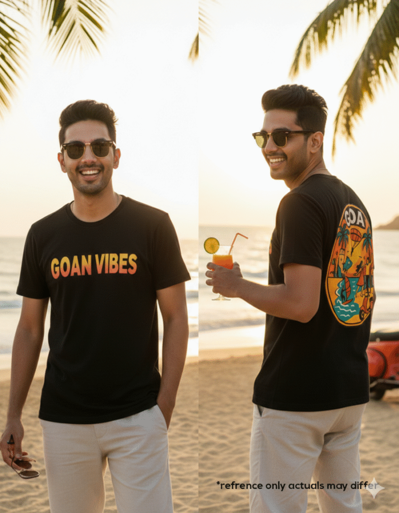 t shirt Goa Beach