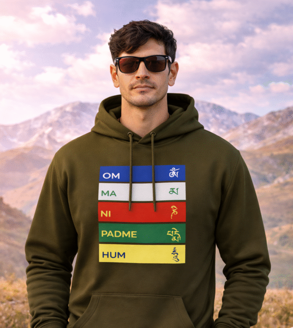 prayer flag t shirt ladakh