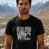 Black Necked Crane t-shirt black Himalayan Wild series Design No2 Travlove India