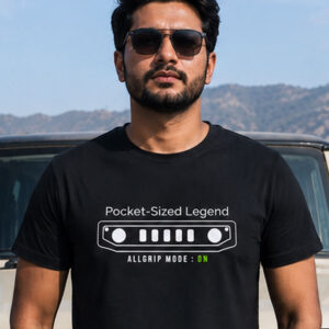 Jimny All Grip T-Shirt | Suzuki Jimny 4X4 Greatest Off-Road Tee India | Travlove