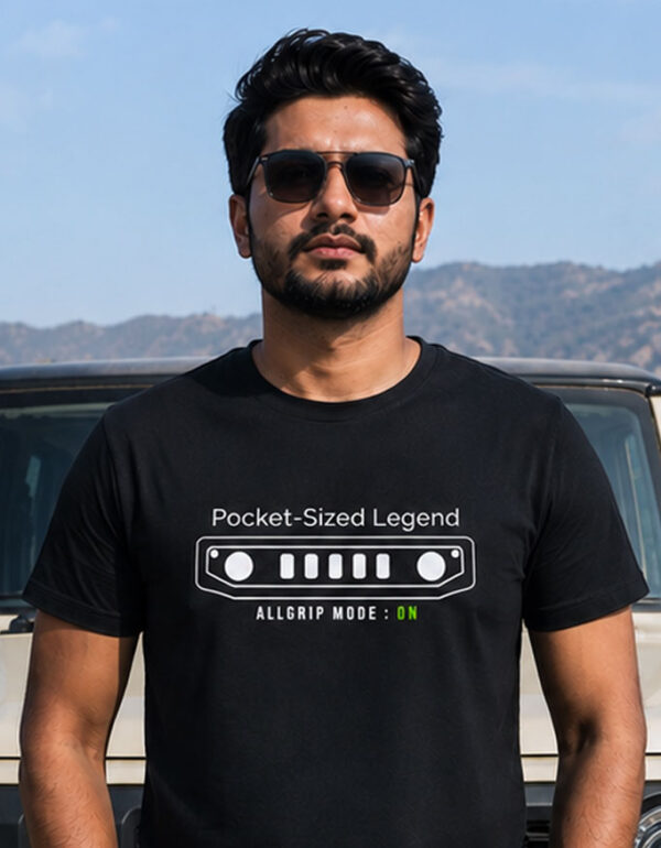 Jimny All Grip T-Shirt | Suzuki Jimny 4X4 Greatest Off-Road Tee India | Travlove